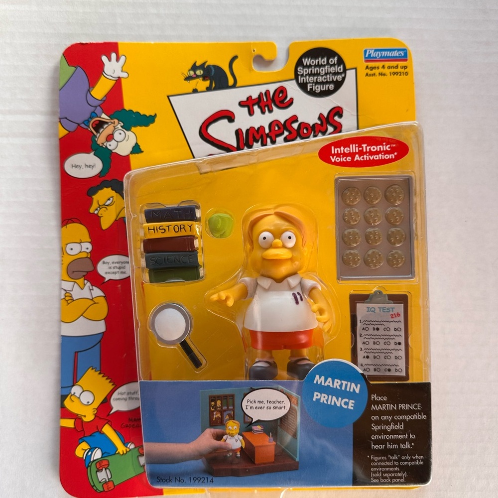 The Simpsons World of Springfield Interactive Figure-Martin Prince
